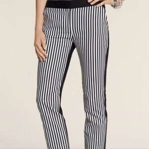 Chico's Striped Cropped Pants